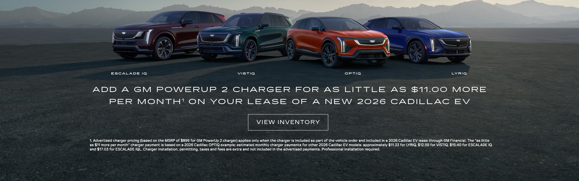 ADD A GM POWERUP 2 CHARGER FOR AS LITTLE AS $11.00 MORE PER MONTH